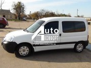 Сплошное левое окно на автомобиль Peugeot Partner,  Citroën Berlingo