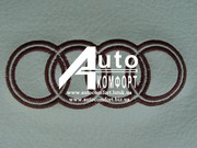 Вышивка логотипа автомобиля Audi (Ауди)