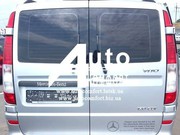 Заднее стекло (распашонка левая) на Mercedes-Benz Vito 04- с электрооб