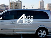 Передний салон,  левое стекло на автомобиль Mercedes-Benz Vito 04- 