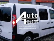 Задний салон,  правое окно длинная база на автомобиль Renault Kangoo 08