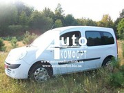 Установка (врезка) боковых автостекол на автомобиль Renault Kangoo