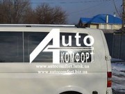 Задний салон,  левое стекло на Volkswagen Transporter