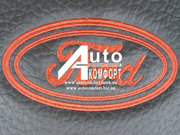 Вышивка логотипа автомобиля 